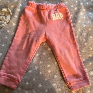 Baby gap pink sweat pants